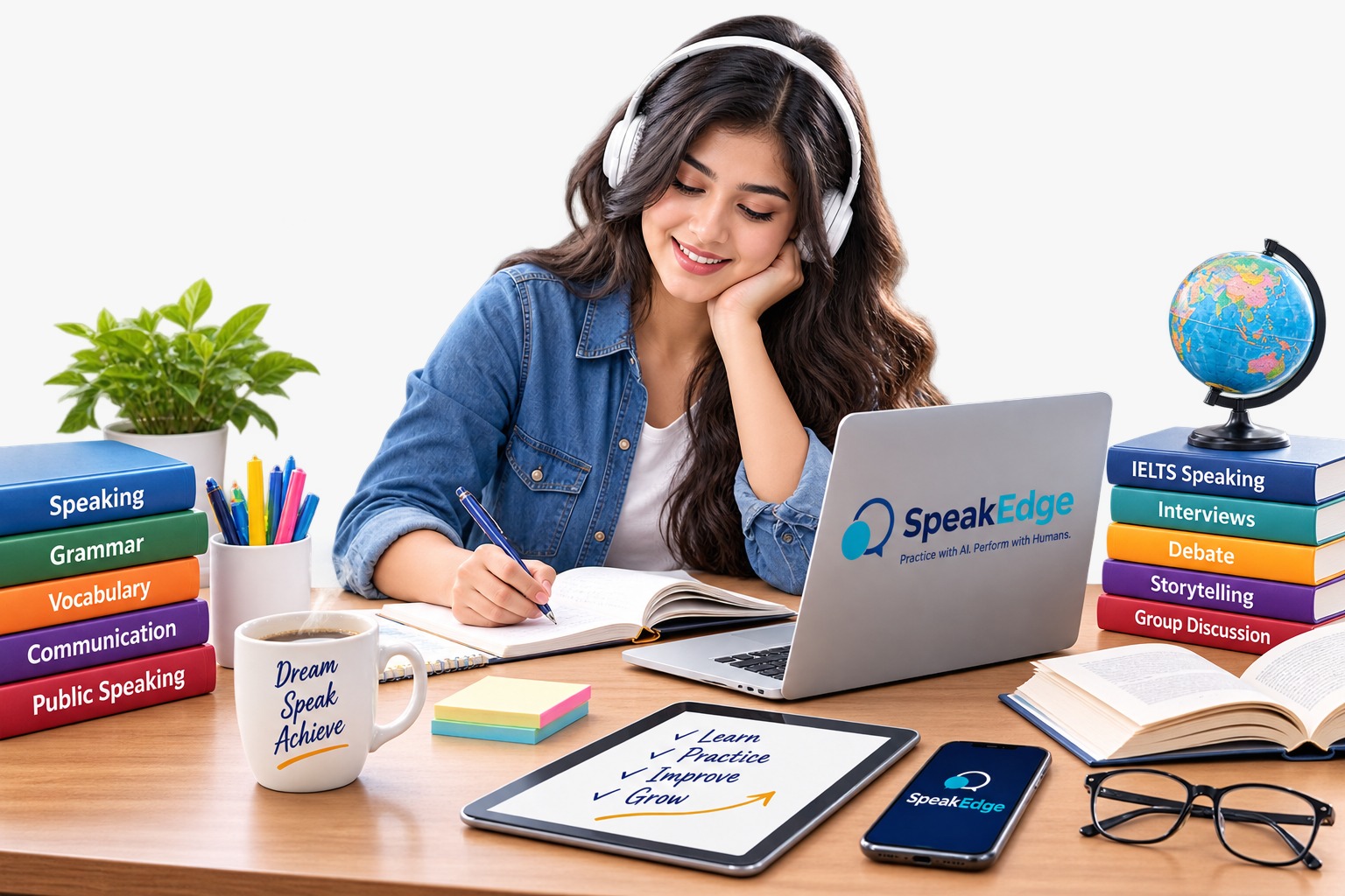 Books connected with digital learning